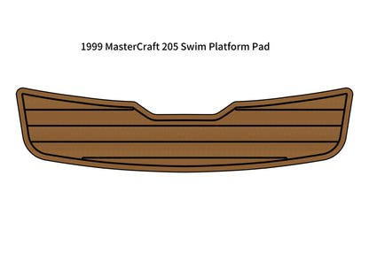 1999 MasterCraft 205 – Custom EVA Foam Swim Platform Pad