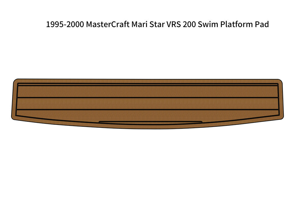 1995–2000 MasterCraft Mari Star VRS 200 – Custom EVA Foam Swim Platform Pad