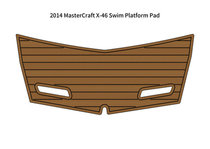 2014 MasterCraft X-46 – Custom EVA Foam Swim Platform Pad