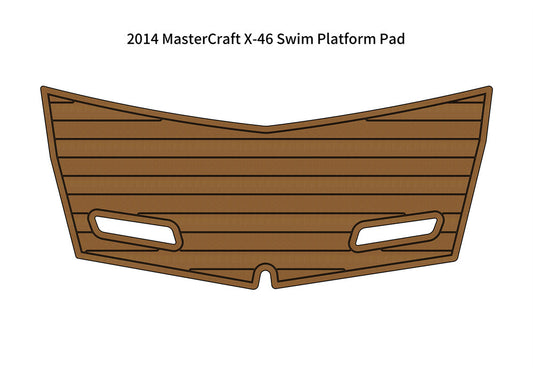 2014 MasterCraft X-46 – Custom EVA Foam Swim Platform Pad