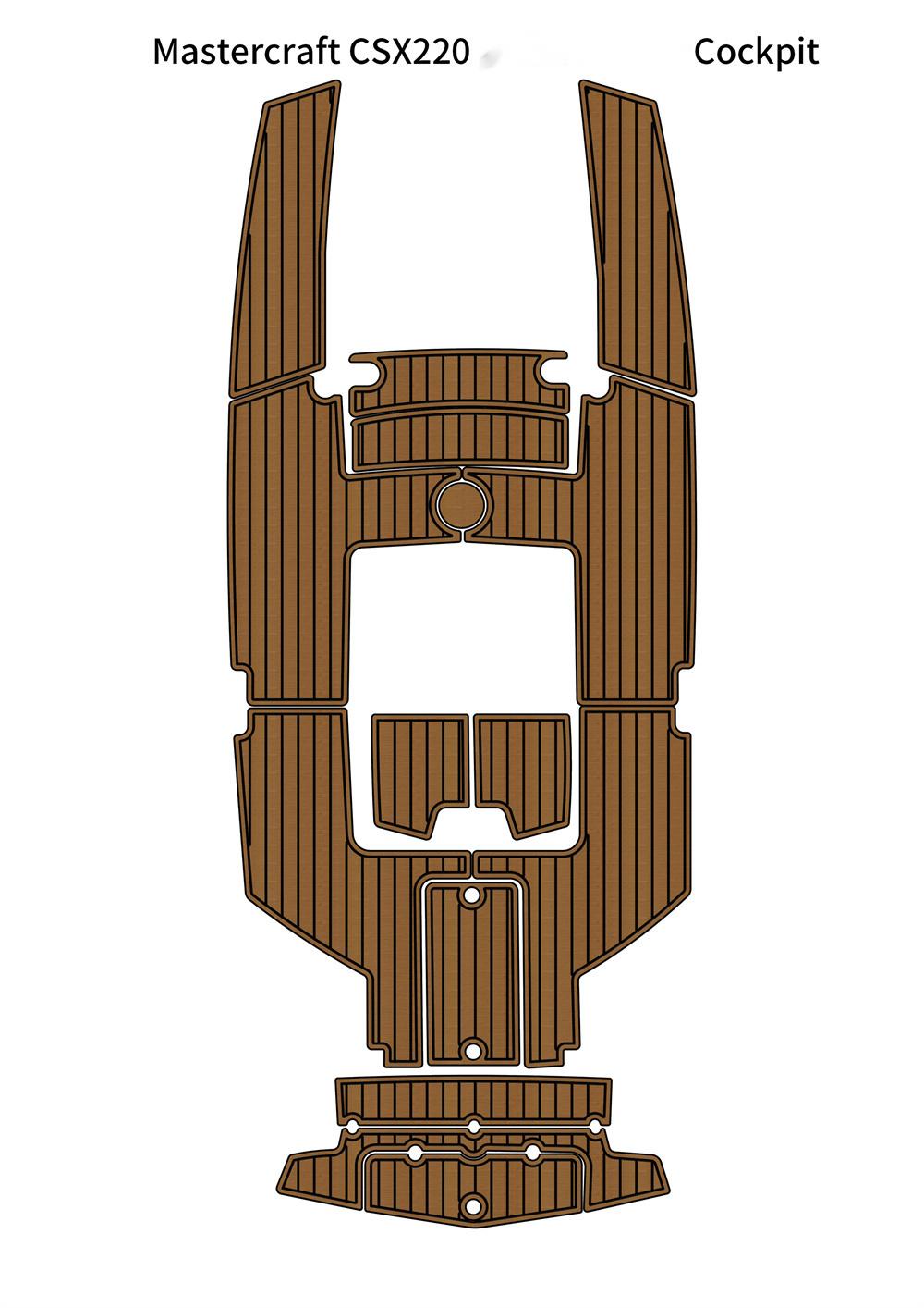 MasterCraft CSX220 – Custom EVA Foam Marine Flooring Kit