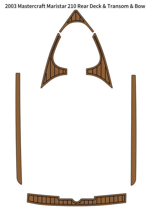 2003 MasterCraft Maristar 210 – Custom EVA Foam Marine Flooring Kit