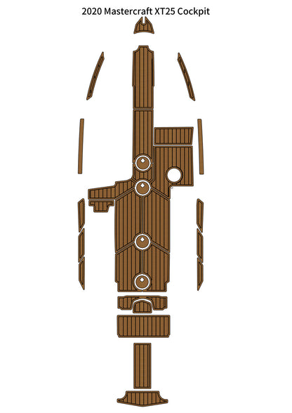 2020 MasterCraft XT25 – Custom EVA Foam Marine Flooring Kit