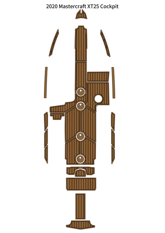 2020 MasterCraft XT25 – Custom EVA Foam Marine Flooring Kit