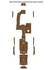 2020–2021 MasterCraft X26 – Custom EVA Foam Marine Flooring Kit