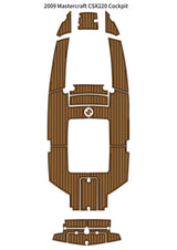 2009 MasterCraft CSX220 – Custom EVA Foam Marine Flooring Kit