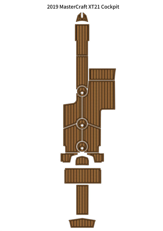 2019 MasterCraft XT21 – Custom EVA Foam Marine Flooring Kit