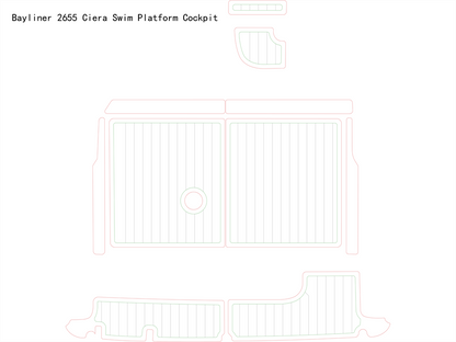 Bayliner 2655 Ciera – Custom EVA Foam Marine Flooring Kit