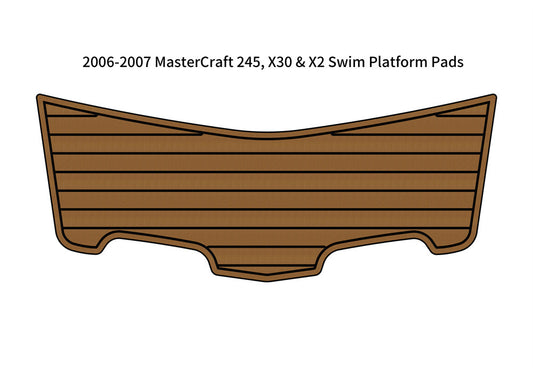 2006–2007 MasterCraft 245 X30 X2 Custom EVA Boat Flooring Kit