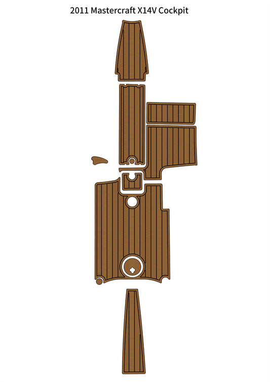 2011 MasterCraft X14V – Custom EVA Foam Marine Flooring Kit