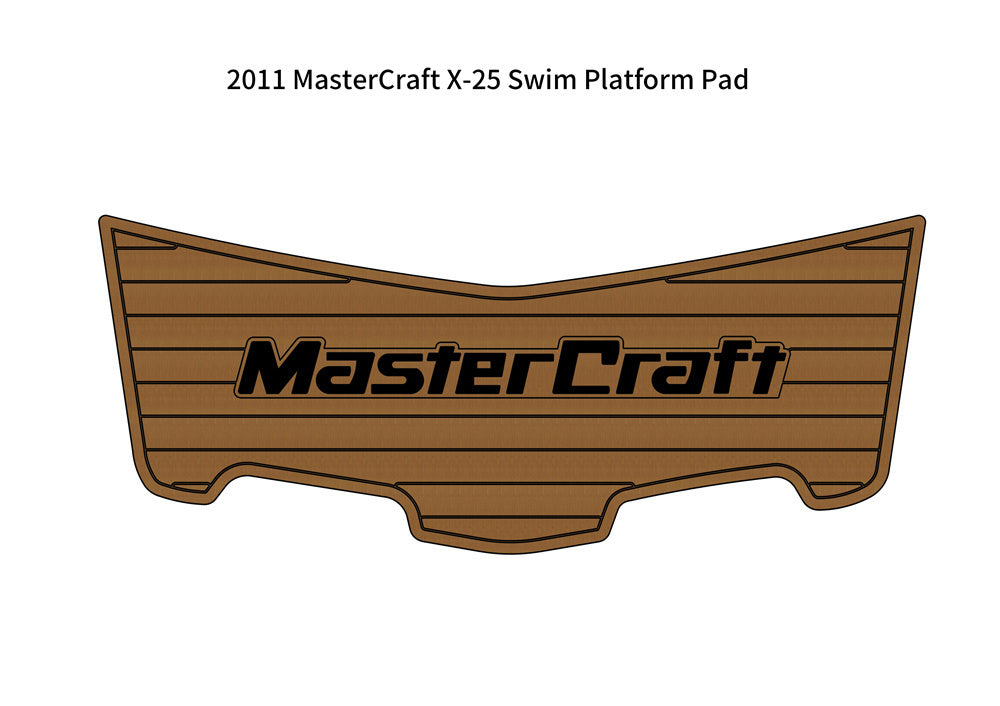 2011 MasterCraft X-25 Custom EVA Boat Flooring Kit