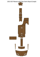 2013–2017 MasterCraft X-Star – Custom EVA Foam Marine Flooring Kit
