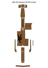 2005–2013 MasterCraft X45 Custom EVA Boat Flooring Kit