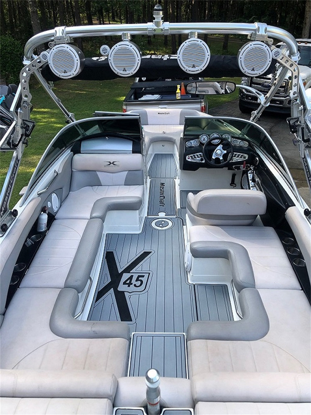 2008 MasterCraft X45 – Custom EVA Foam Marine Flooring Kit