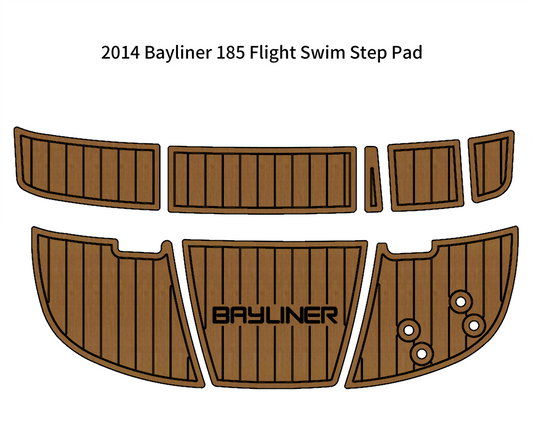 2014 Bayliner 185 – Custom EVA Foam Marine Flooring Kit