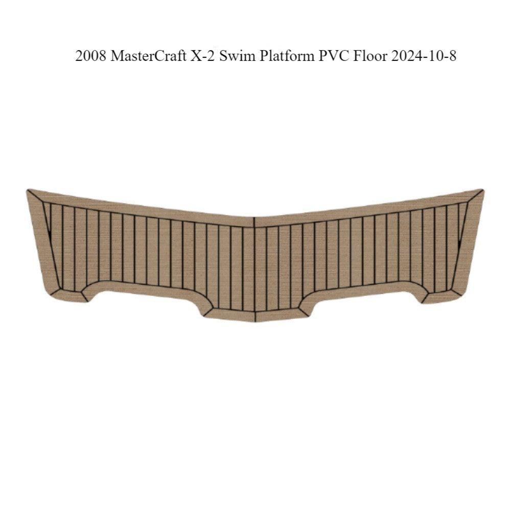 2008 MasterCraft X-2 – Custom EVA Foam Marine Flooring Kit