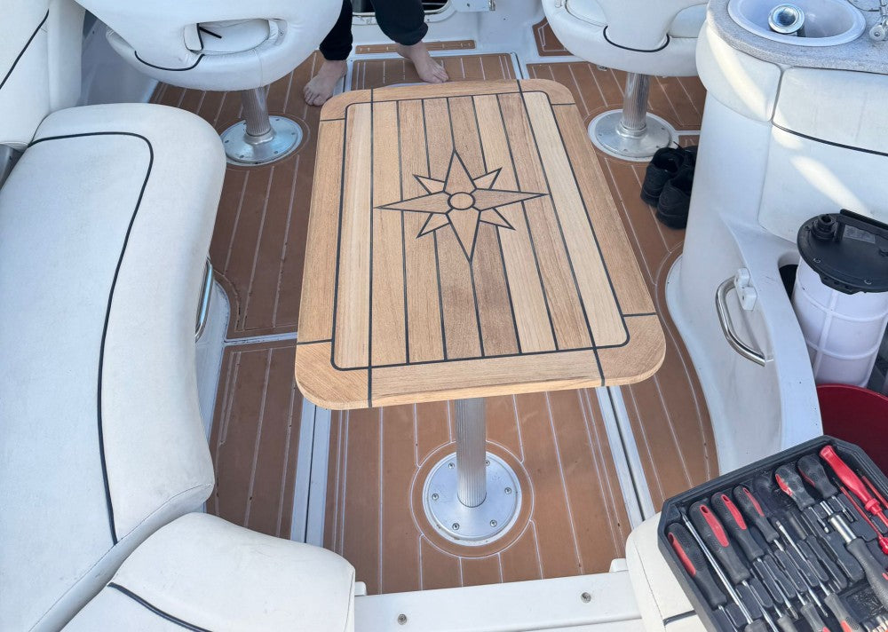 2005 Four Winns 245 Sundowner – Custom EVA Foam Marine Flooring Kit