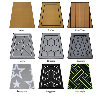 2007-2011 Sea Doo Challenger 180 – Custom EVA Foam Marine Flooring Kit - Kxkzren