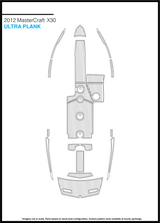 2012 MasterCraft X30 – Custom EVA Foam Marine Flooring Kit