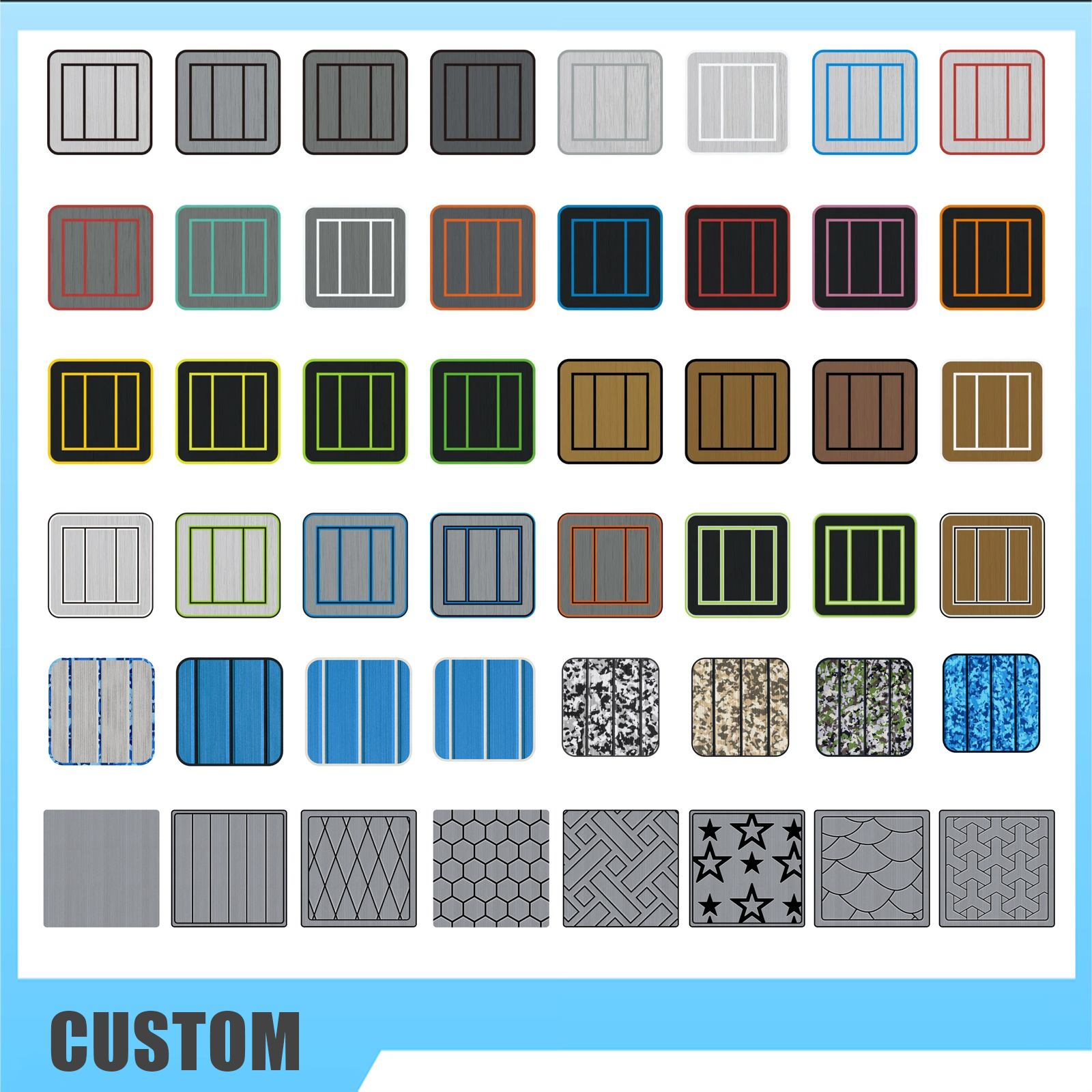 2004 Four Winns Horizon 250 – Custom EVA Foam Marine Flooring Kit - Kxkzren