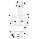 2002 Sea Ray 280 Custom EVA Foam Boat Flooring Kit