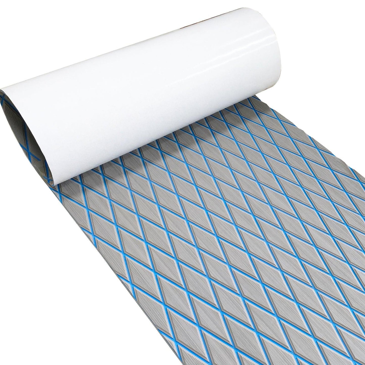 Kxkzren - BOAT FLOORING - Diamond EVA Foam Sheet | Gray/Blue