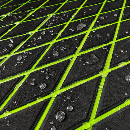 Kxkzren - BOAT FLOORING - Diamond EVA Foam Sheet | Black/Green