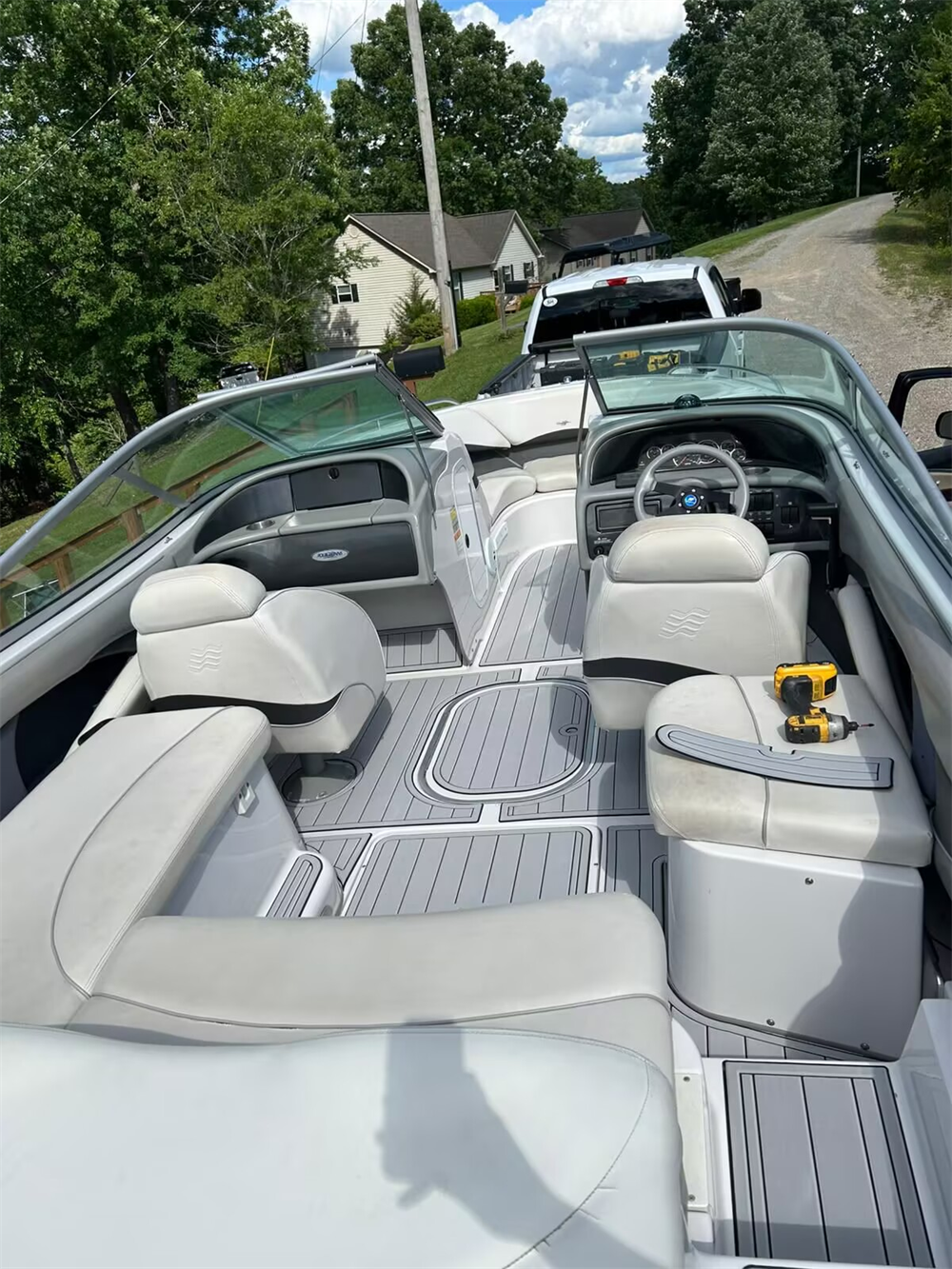 2000 Four Winns 210 Horizon – Custom EVA Foam Marine Flooring Kit