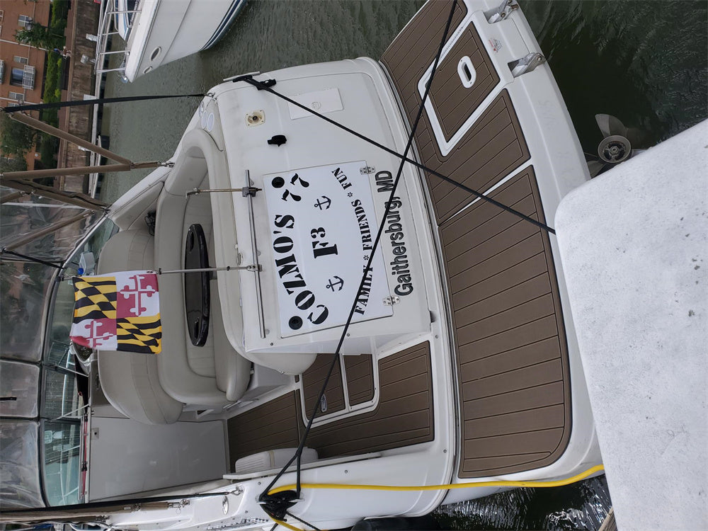 2015 Four Winns 210 – Custom EVA Foam Marine Flooring Kit