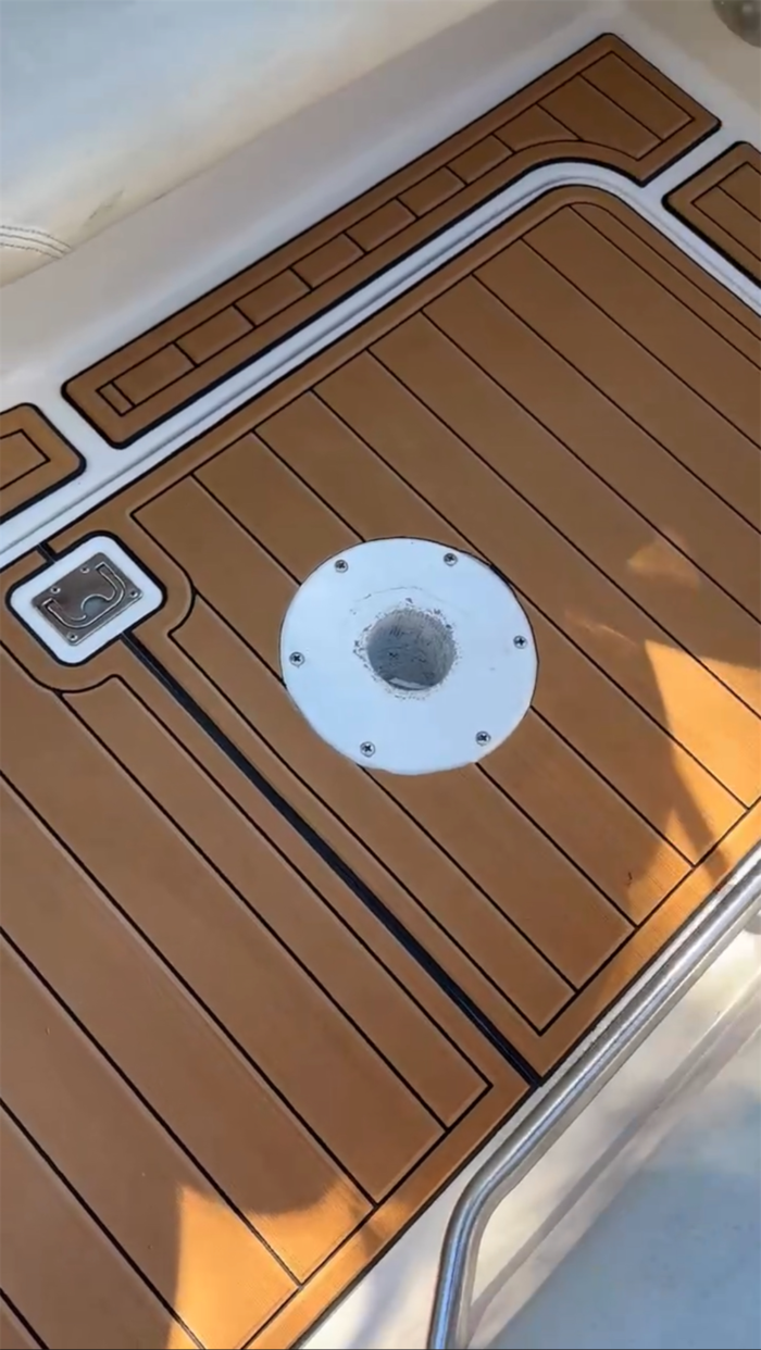 2008 Four Winns Vista 258 – Custom EVA Foam Marine Flooring Kit