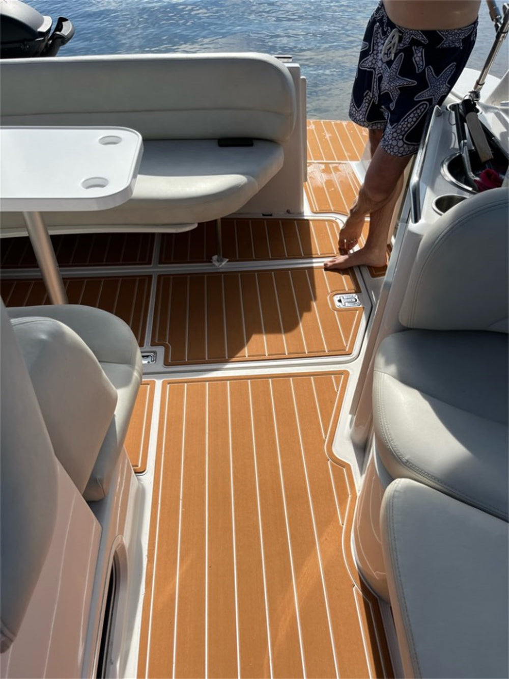 2000 Four Winns 298 Vista – Custom EVA Foam Marine Flooring Kit - Kxkzren