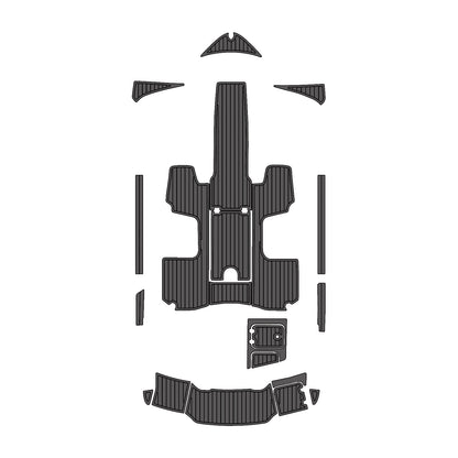 2013 Chaparral H2O Sport – Premium Custom EVA Boat Flooring Kit - Kxkzren