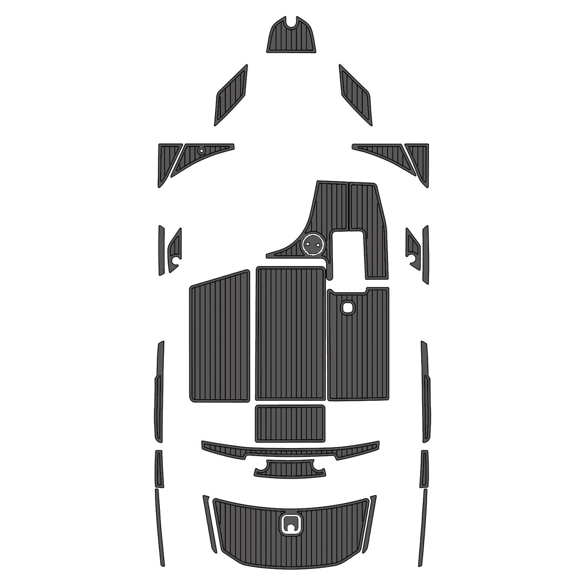 2012 Axis A22 – Custom EVA Foam Marine Flooring Kit | Non-Slip Boat Decking Mat - Kxkzren