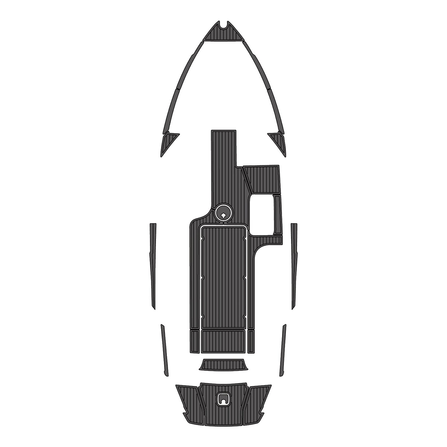 2018 Axis T23 – Custom EVA Foam Marine Flooring Kit | Non-Slip Boat Decking Mat - Kxkzren