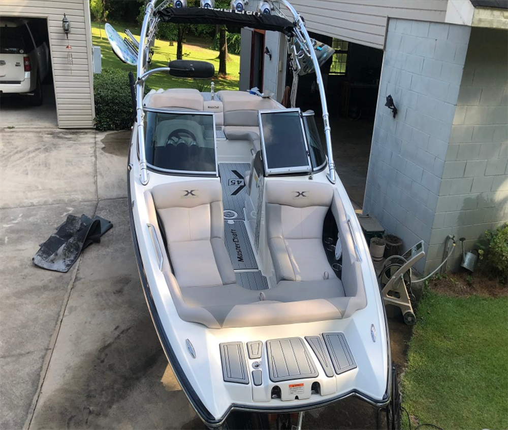 2008 MasterCraft X45 – Custom EVA Foam Marine Flooring Kit