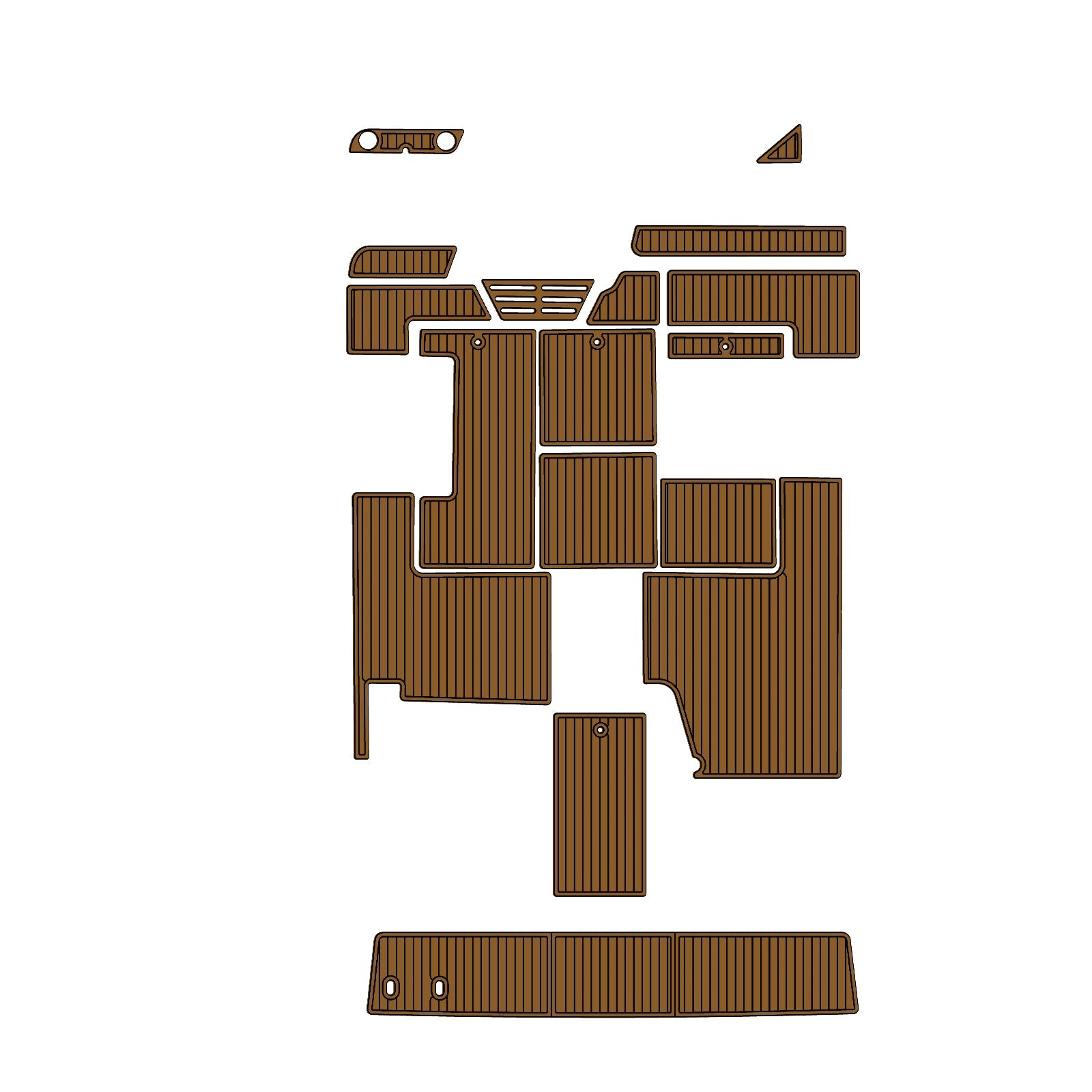 1991 Sea Ray Express – Custom EVA Foam Marine Flooring - Kxkzren