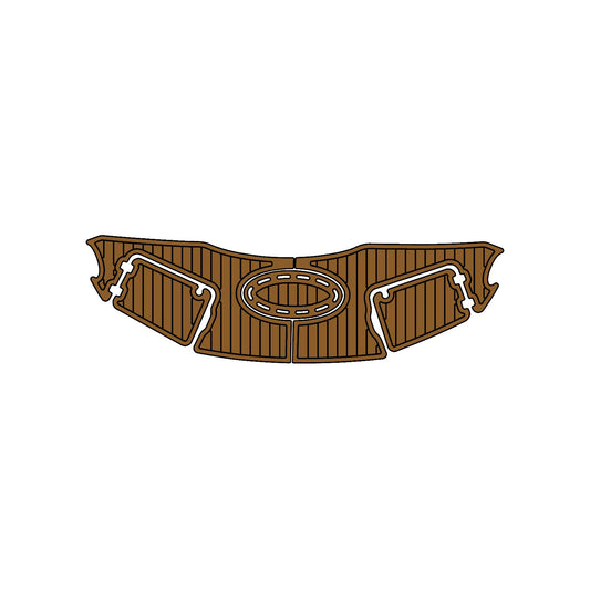 2011 Chaparral 267 Eva Foam Boat Flooring Faux Teak Boat Deck Foam Boat Decking Marine Mat Cockpit Swim Platform Pads Kxkzren Light Brown Black