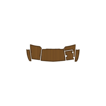 2019 Chaparral H20 Surf Eva Foam Boat Flooring Boat Decking Kxkzren Light Brown Black