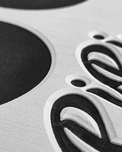 Custom Dog Bowl Foam Pad Holder