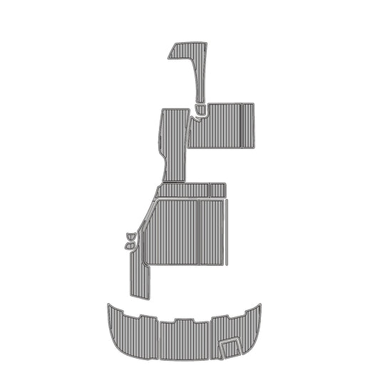 2004 Chaparral 310 – Premium EVA Foam Boat Decking Kit