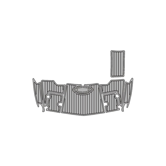 2014 Chaparral 264 – Custom EVA Foam Boat Flooring Kit for Swim Platform