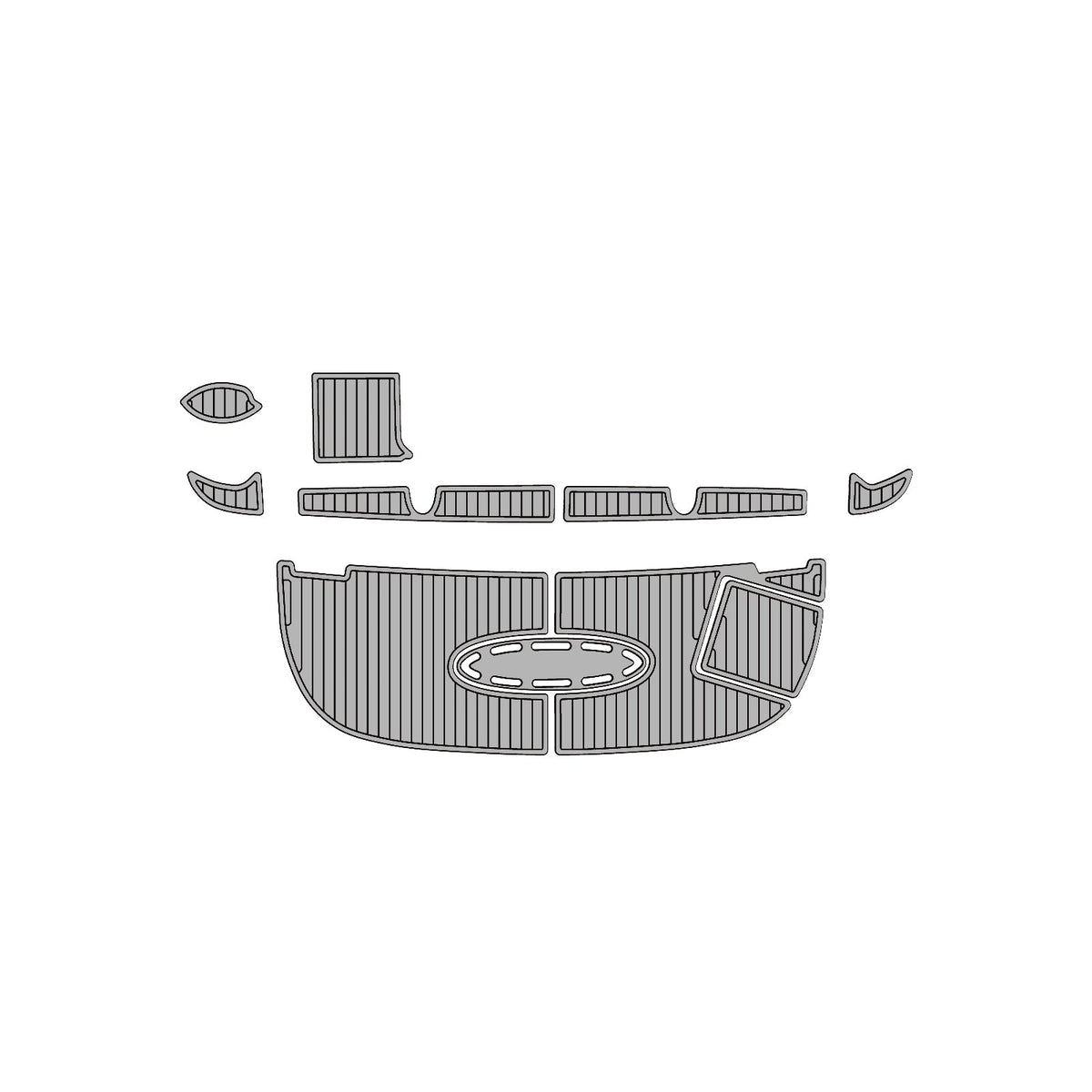 2007 Sea Ray Sundancer 320 – Custom EVA Foam Marine Flooring Kit | Non-Slip Boat Decking Mat - Kxkzren
