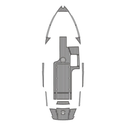 2018 Axis T23 – Custom EVA Foam Marine Flooring Kit | Non-Slip Boat Decking Mat - Kxkzren