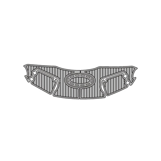 2011 Chaparral 267 – Custom EVA Foam Boat Flooring Kit for Swim Platform