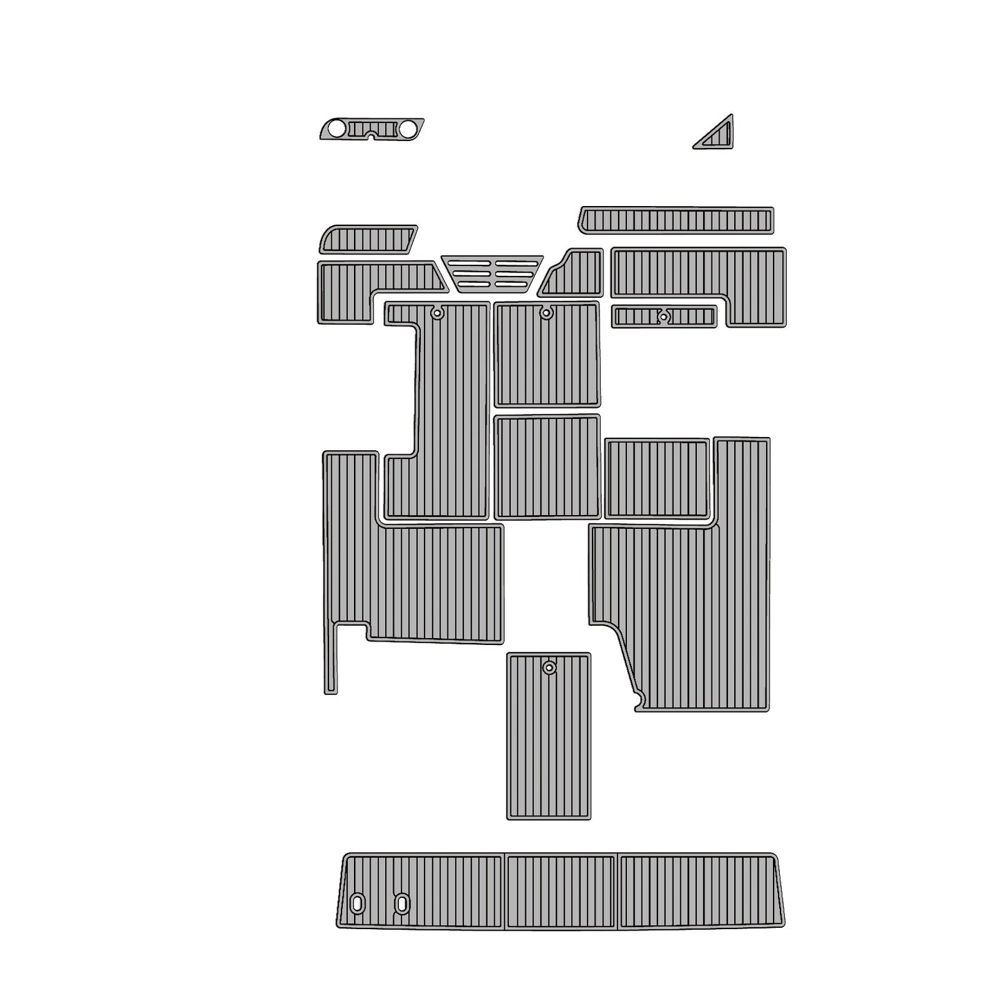 1991 Sea Ray Express – Custom EVA Foam Marine Flooring - Kxkzren