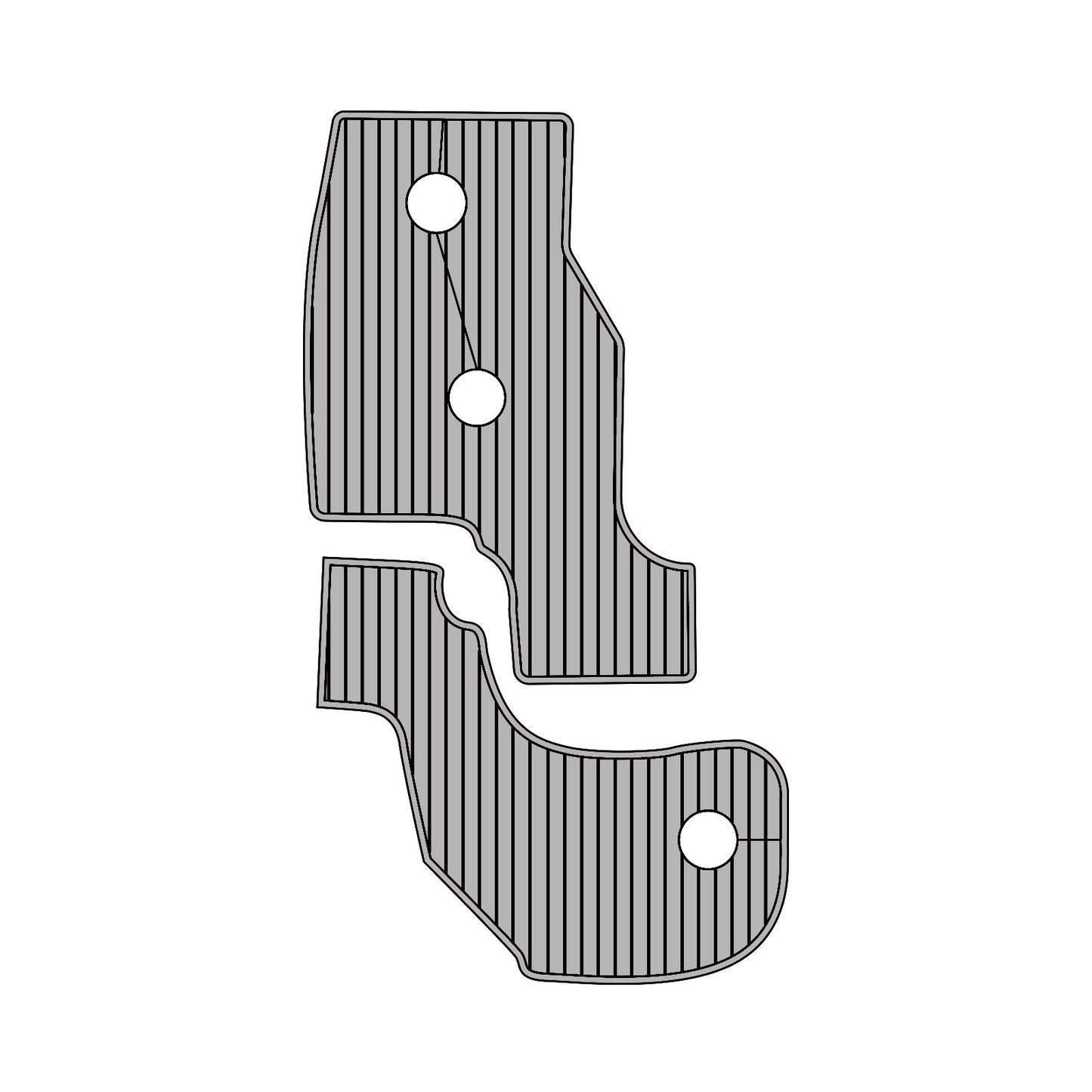 1999 Sea Ray 560 2 Piece – Custom EVA Foam Marine Flooring Kit | Non-Slip Decking - Kxkzren