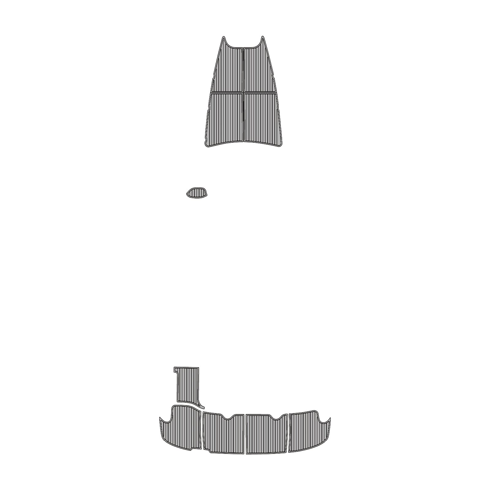 2003 Sea Ray 420 – Custom EVA Foam Marine Flooring Kit | Non-Slip Decking - Kxkzren