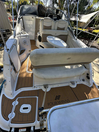 2008 Four Winns Vista 258 – Custom EVA Foam Marine Flooring Kit