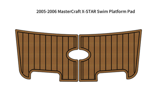 2005–2006 MasterCraft X-Star – Custom EVA Foam Marine Flooring Kit