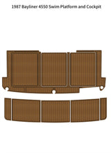 1987 Bayliner 4550 – Custom EVA Foam Marine Flooring Kit